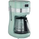 ΚΑΦΕΤΙΕΡΑ ΓΑΛΛΙΚΟΥ MORRIS R20842CMG GREEN RETRO 10 ΦΛΥΤΖΑΝΙΑ 1.4LT ΜΕ TIMER
